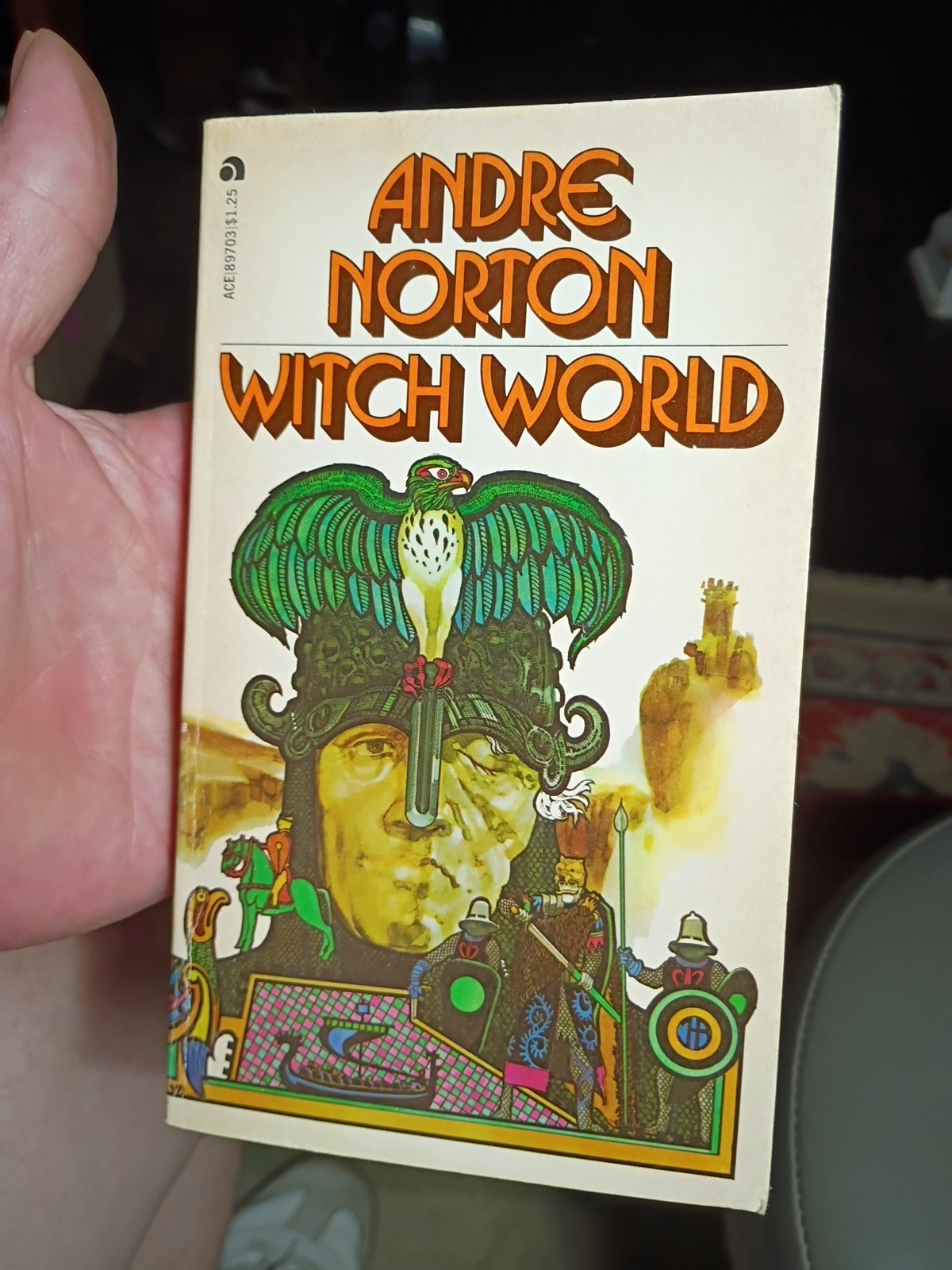 Andre Norton Witch World 1963 1st Edition Ace 89703