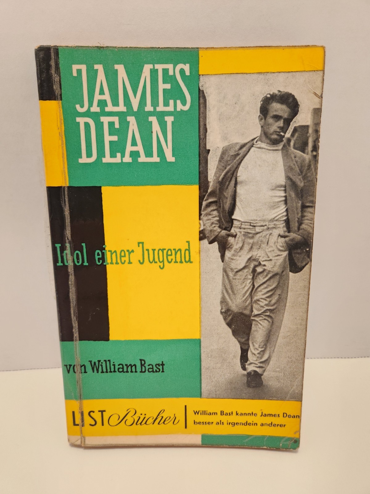 James Dean A Biography William Bast GERMAN LANGUAGE PB Rare 1957 Free Shipping