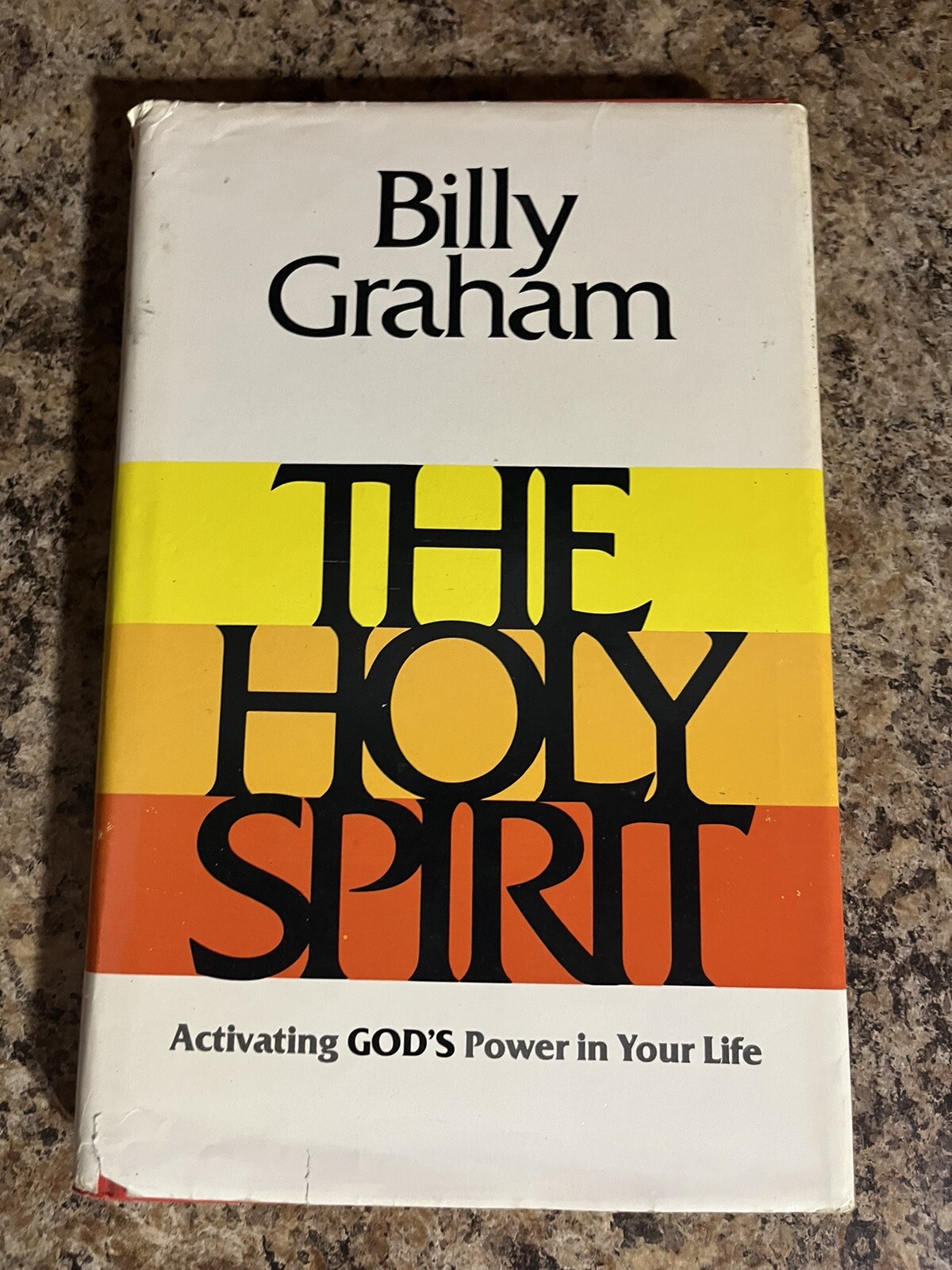 The Holy Spirit Billy Graham Antique Hardcover First Edition 2nd Print