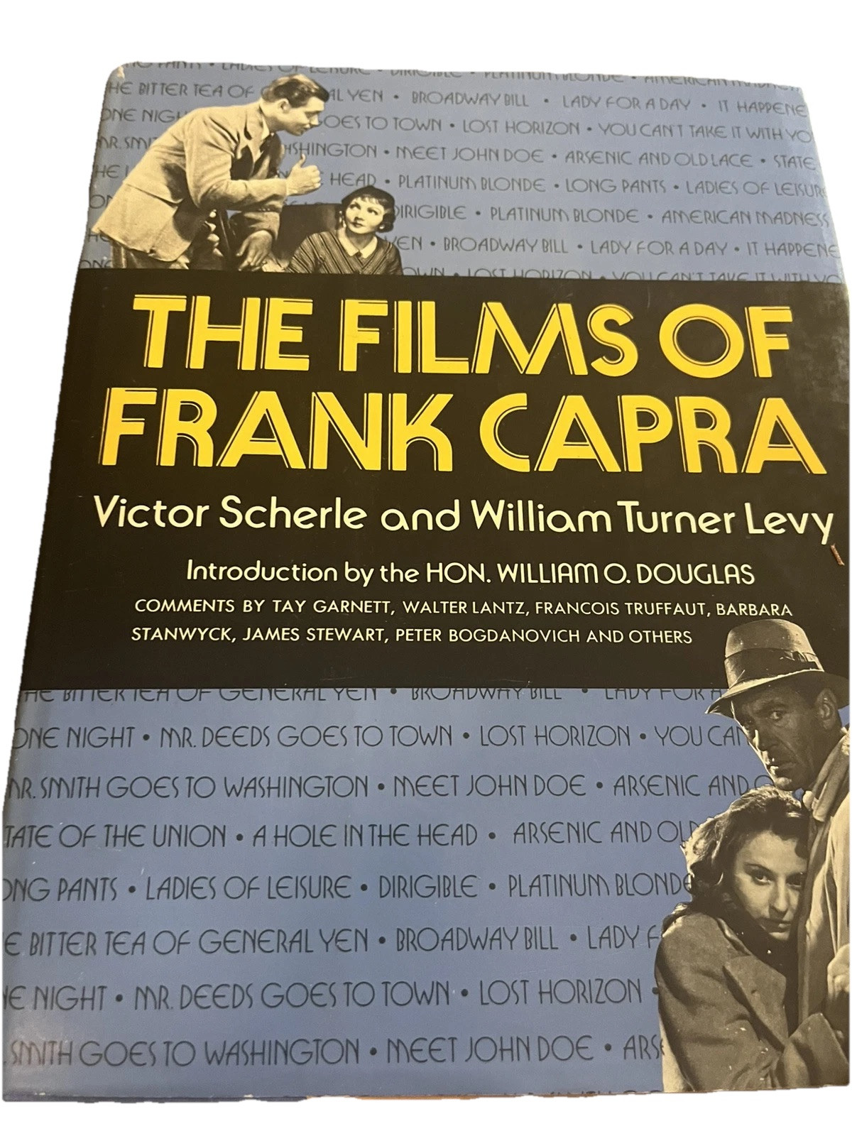 THE FILMS OF FRANK CAPRA 1st Ed in DJ w/ HistoricalNewsprint Clipping & Notation