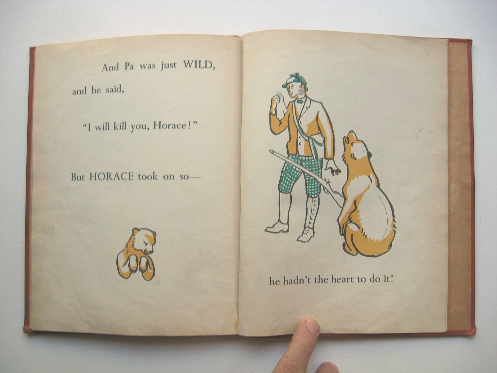 THE STORY OF HORACE ~ Retold & Illustrated by Alice M. Coats HC 1939 Fable – 6B