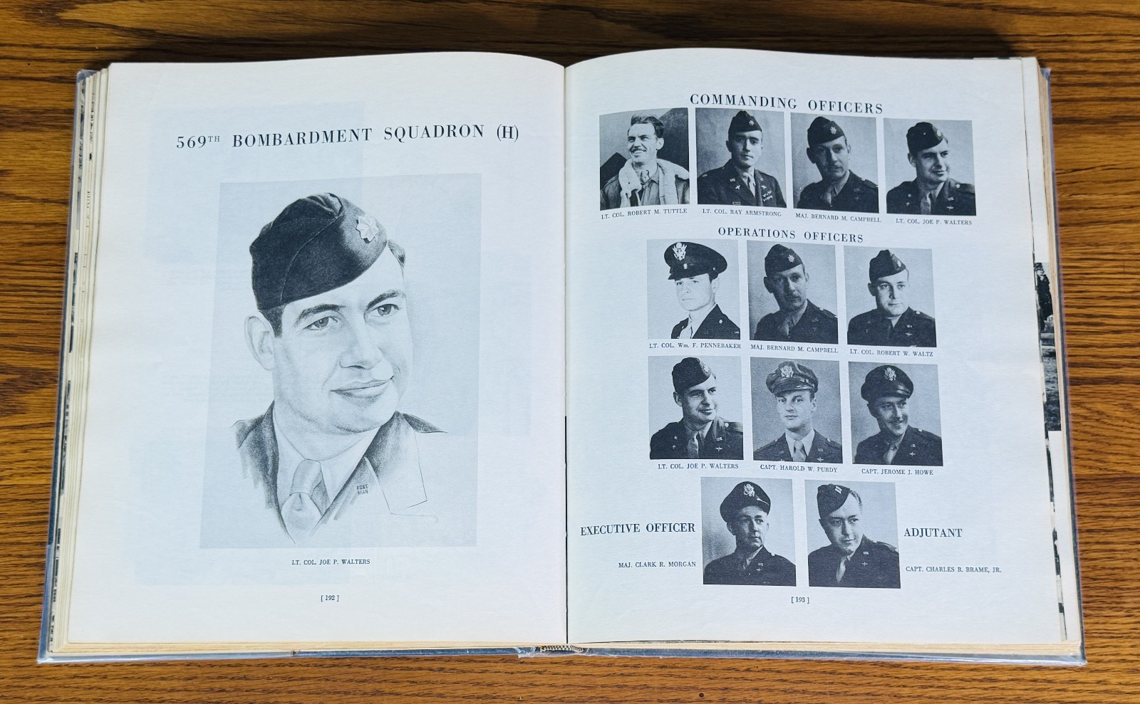 THE STORY OF THE 390th BOMBARDMENT GROUP VTG 1947 MILITARY WAR BOOK w PROVENANCE