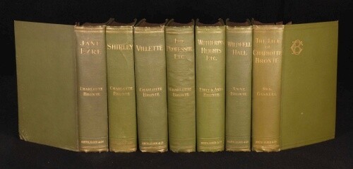 1900-6 7vols BRONTE Sisters Works JANE EYRE Shirley etc