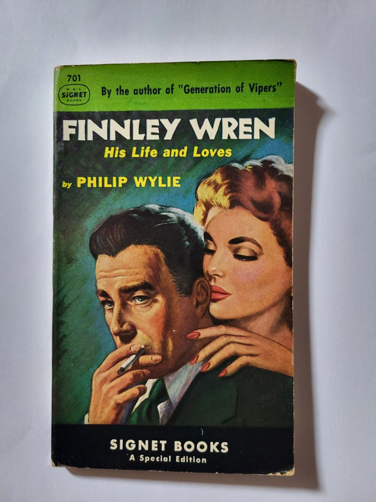 Finnley Wren by Philip Wylie 1949 Signet 701 Paperback
