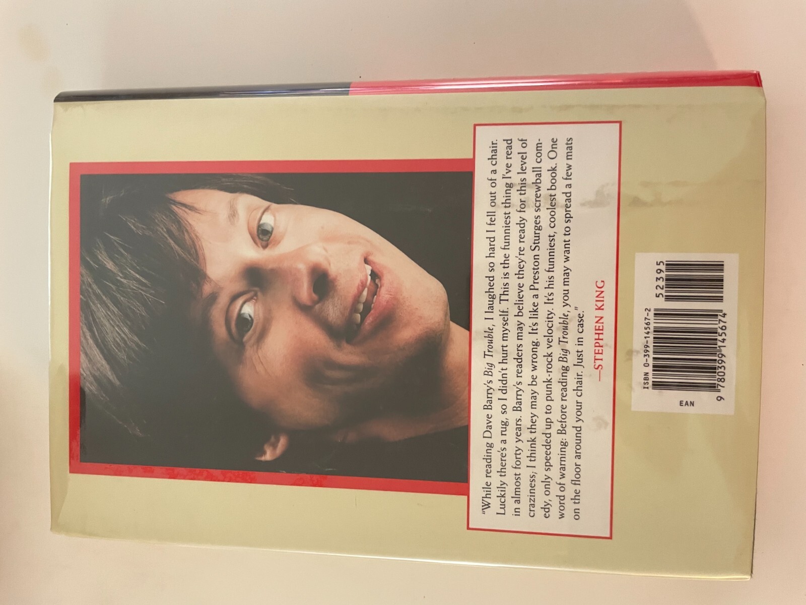 #signed Dave Barry: Big Trouble, signed 5th HB w DJ