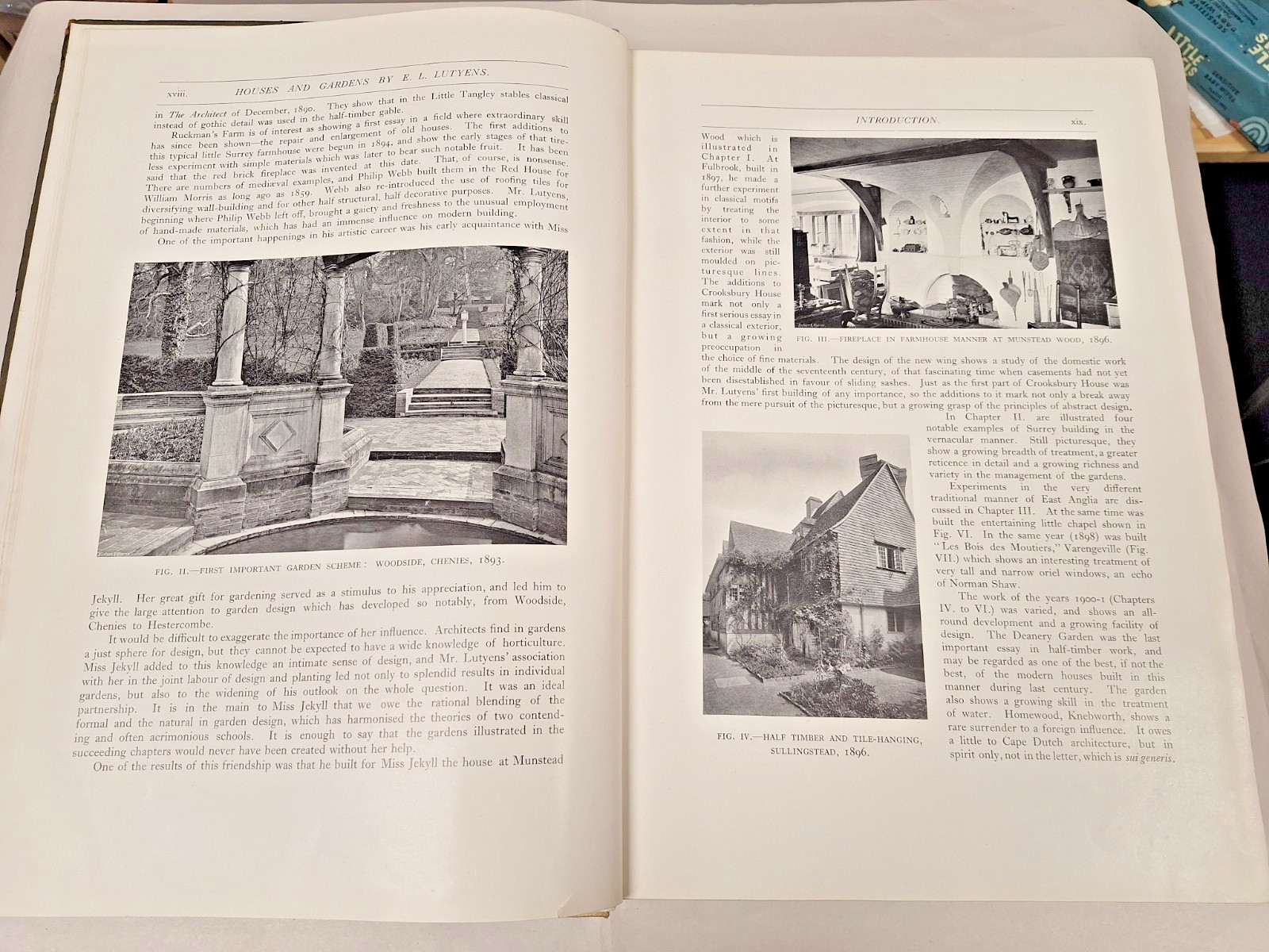 E.L. LUTYENS Houses & Gardens by 1914 Described & Criticised by Lawrence Weaver