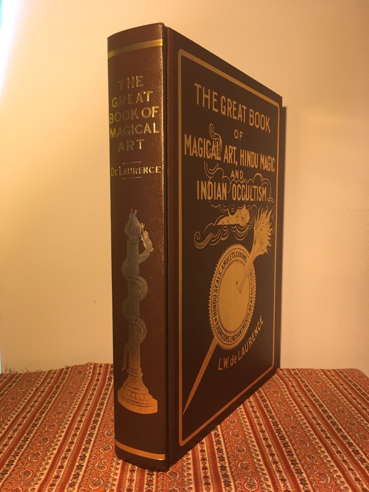 Great Book Of Hindu Magic & Occultism ~ LW De Laurence OCCULT ESOTERIC KABBALAH