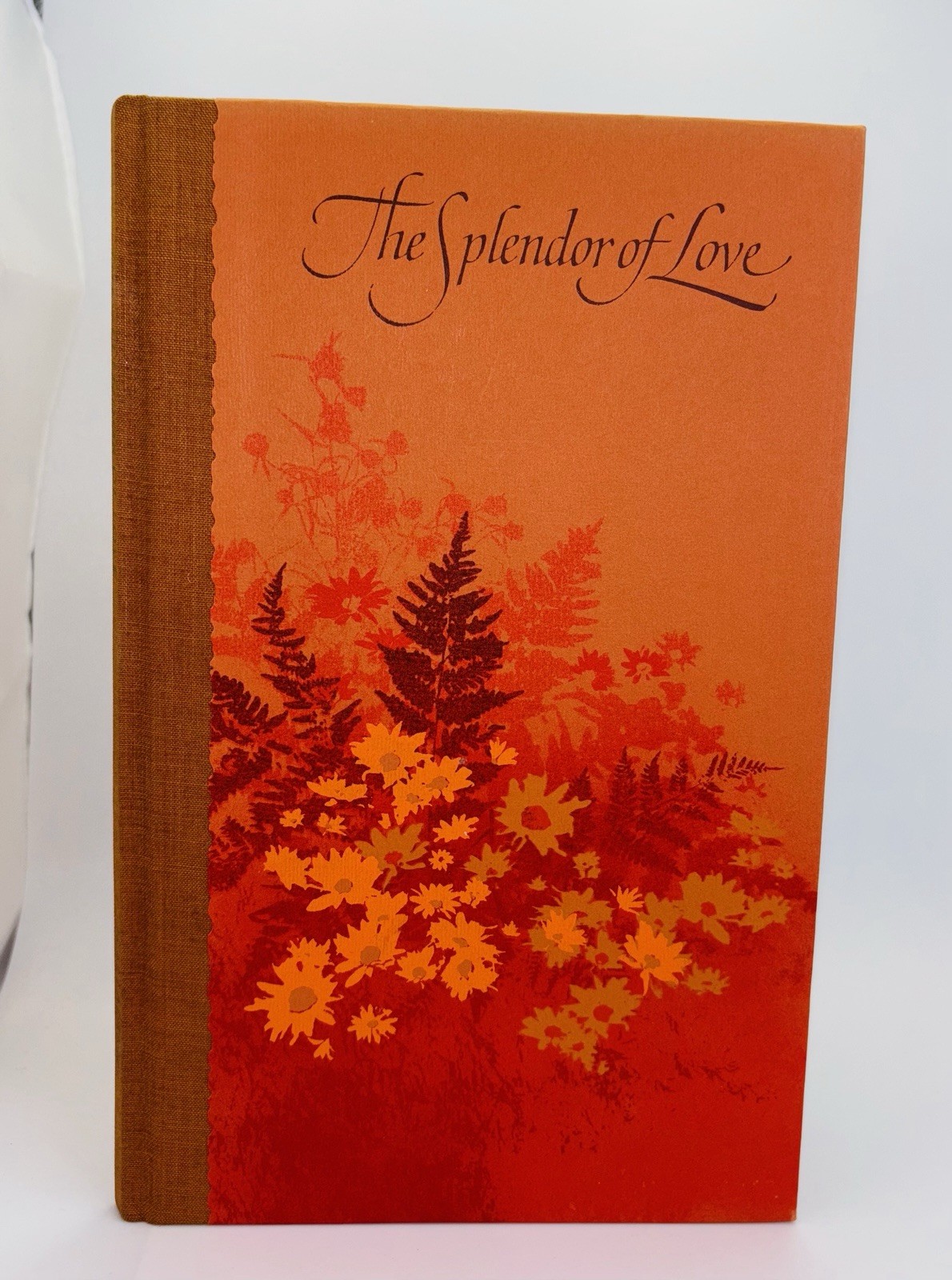 1971 Vintage Hallmark The Splendor Of Love Hardcover Book Dean Walley