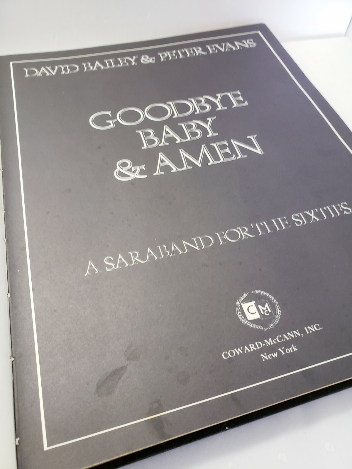David Bailey, Peter Evans / Goodbye Baby and Amen First Edition 1969