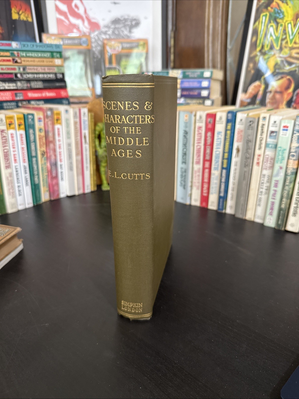 Scenes and Characters of the Middle Ages by Rev Edward L Cutts 5th Ed HC 1925