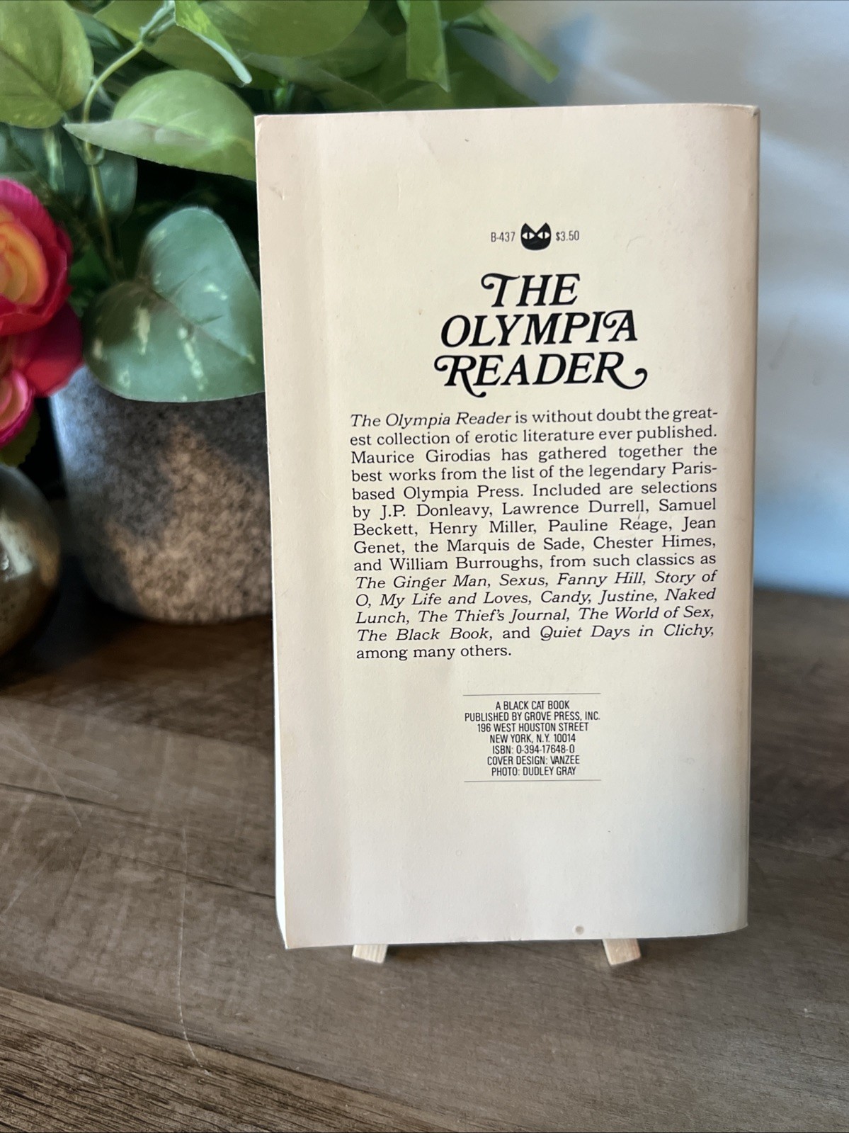 The New Olympia Reader edited by Maurice Girodias – Grove Press Edition Erotica