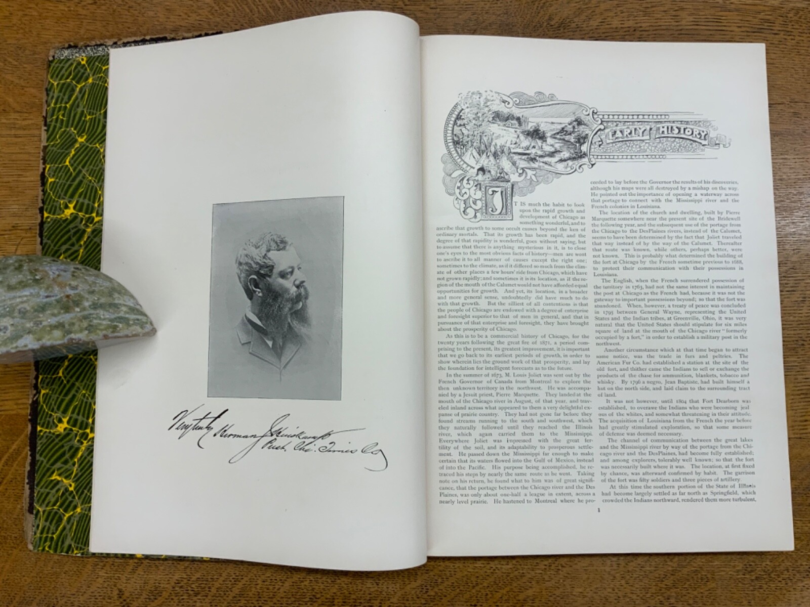 1892 Chicago & Its Progress & Growth from Great Fire to Present Time Illustrated
