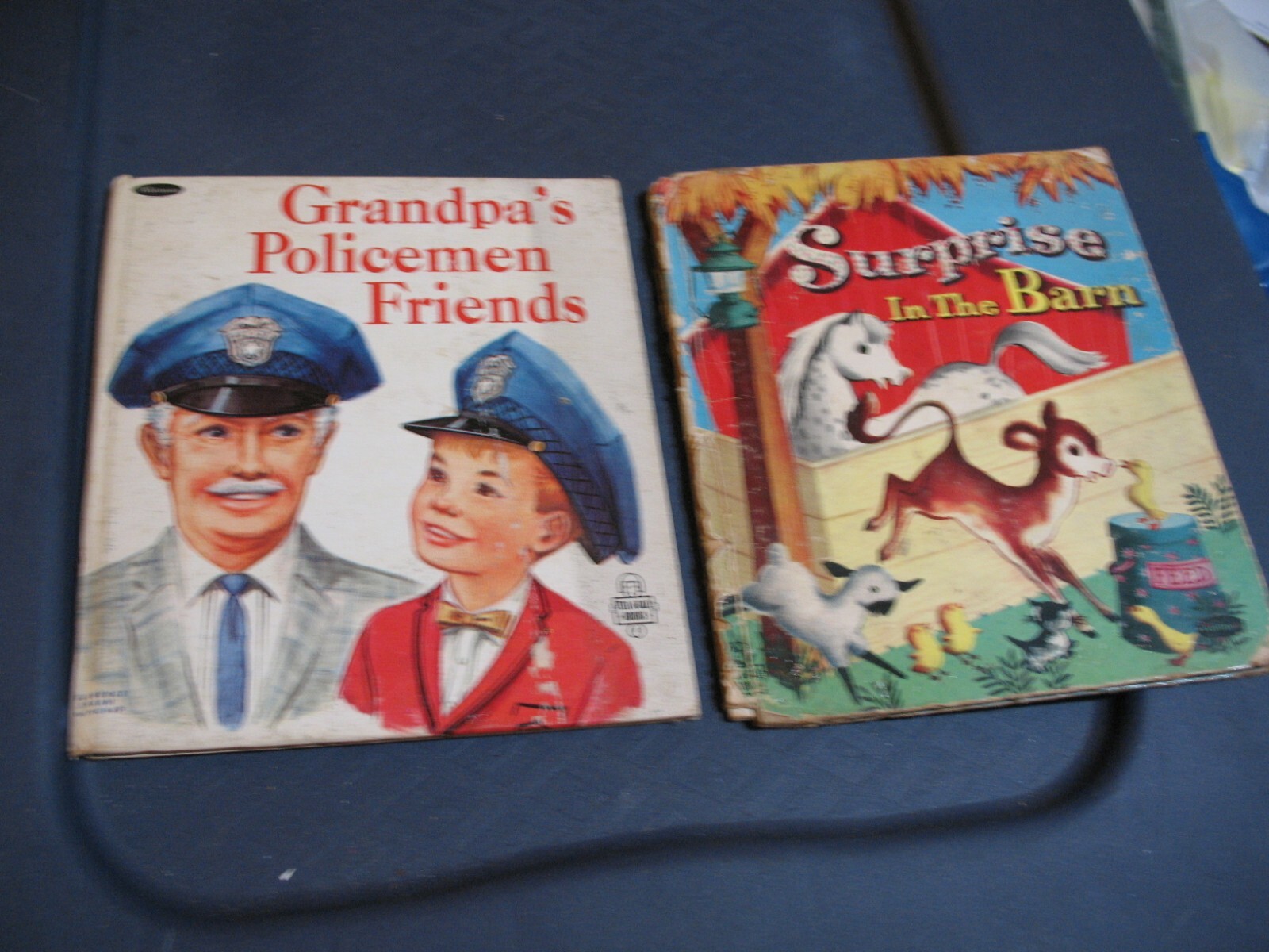 Lot of 2 Tell a Tales Childrens’s Books by Whitman Publishing, 1955-57