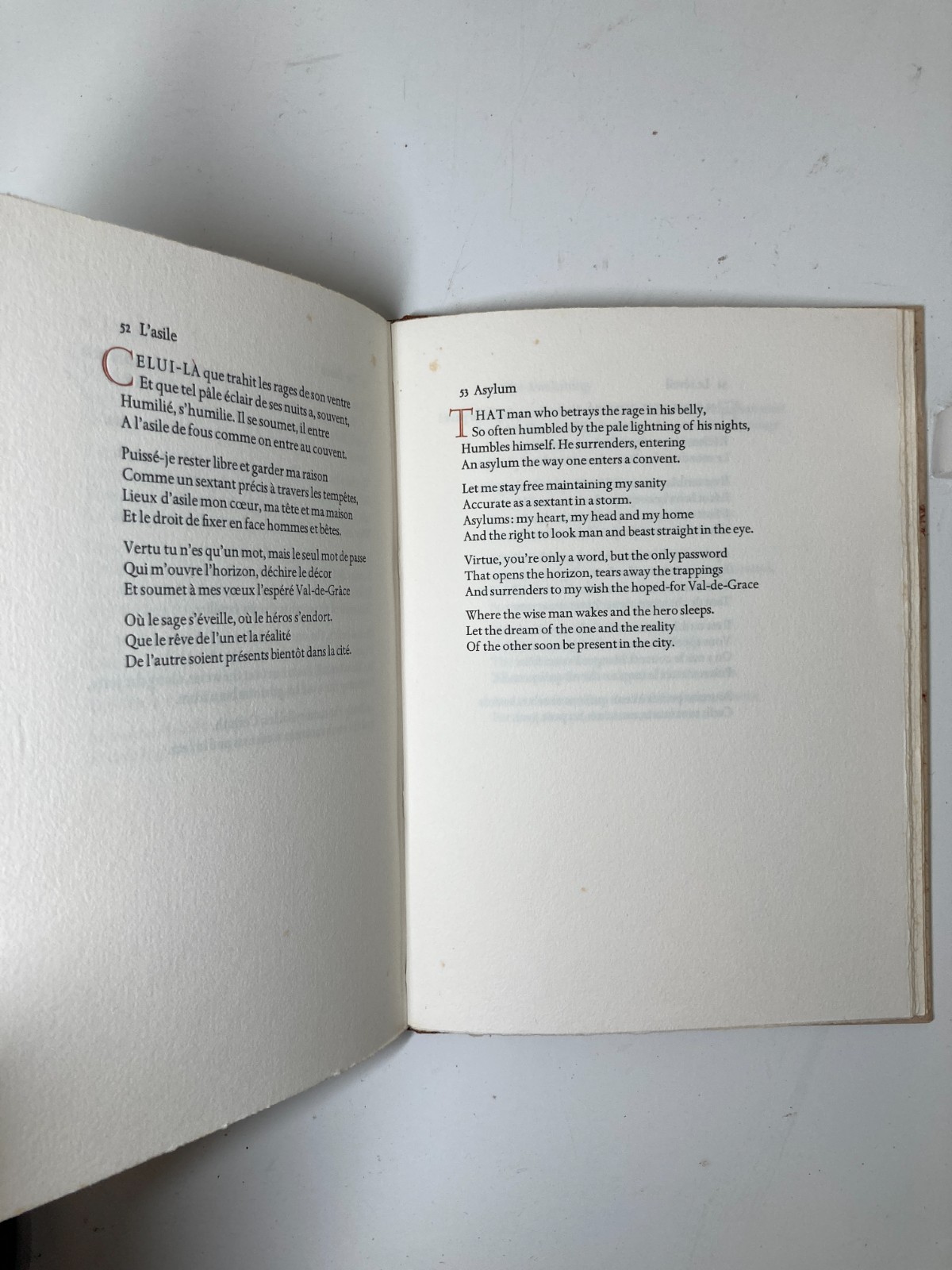 Windhover Press: Robert Desnos Contrée / Country — Letterpress Poetry