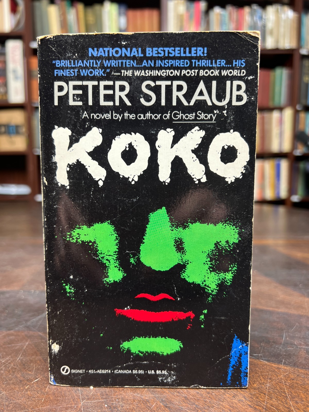 Koko by Peter Straub 1988 1st Edition / Print Vintage Paperback Horror 2-2