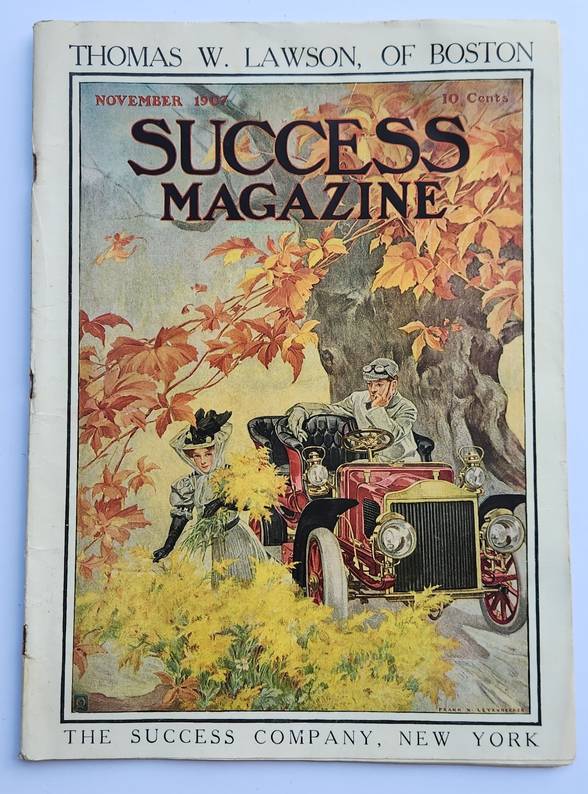 November 1907 SUCCESS Magazine – Orison Swett Marden – F. X. Leyendecker