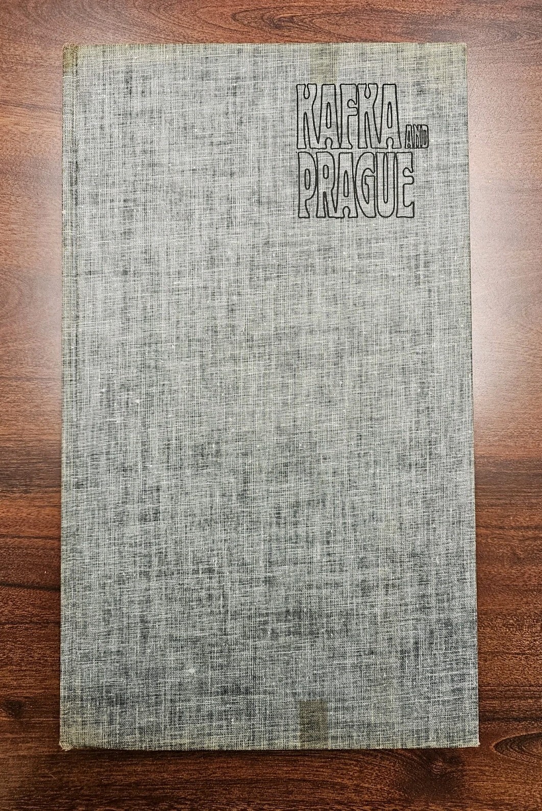 Kafka and Prague Johann Bauer 1971 Praeger Publishers Hardcover Rare