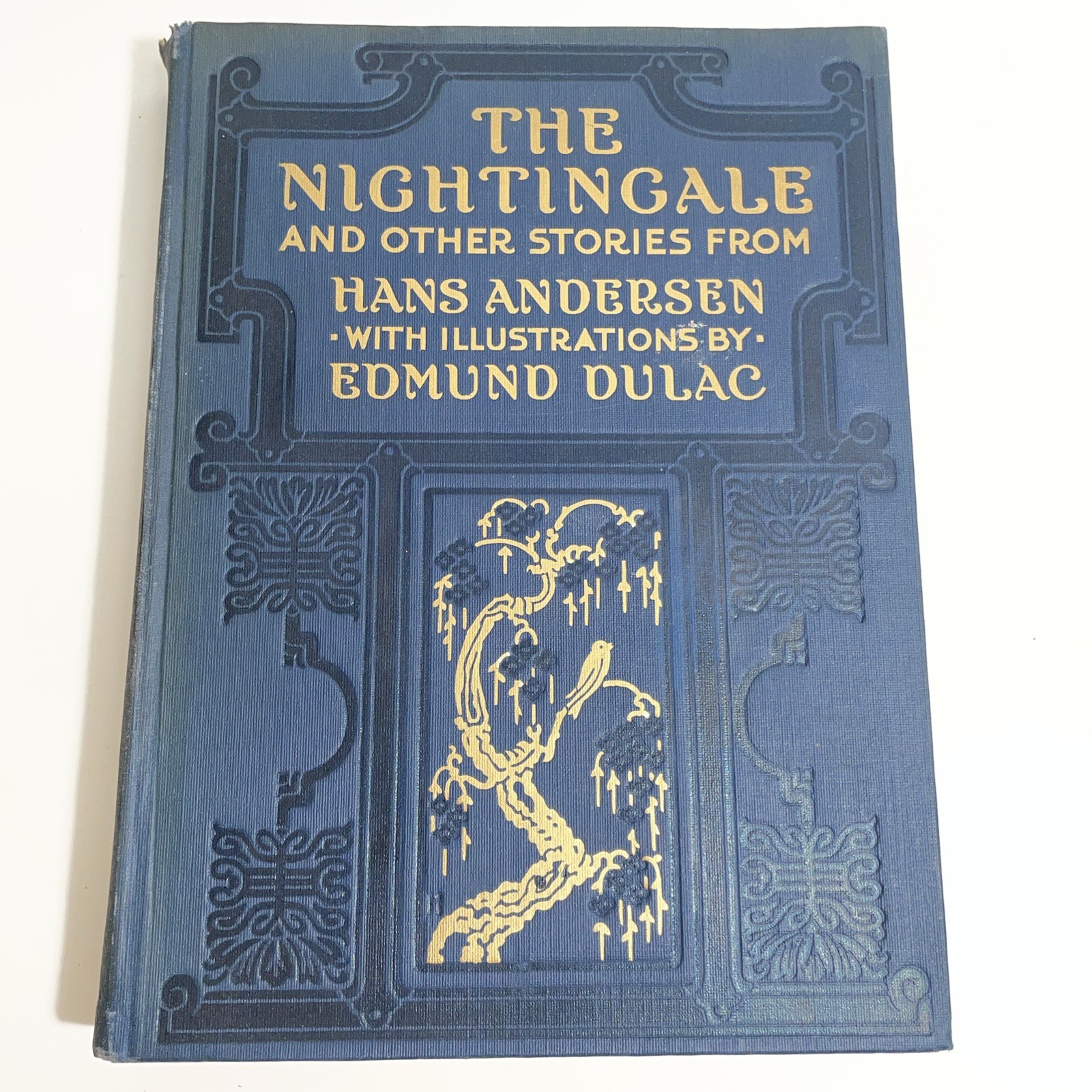The Nightingale Hans Andersen Edmund Dulac Illustrated Hardcover Book