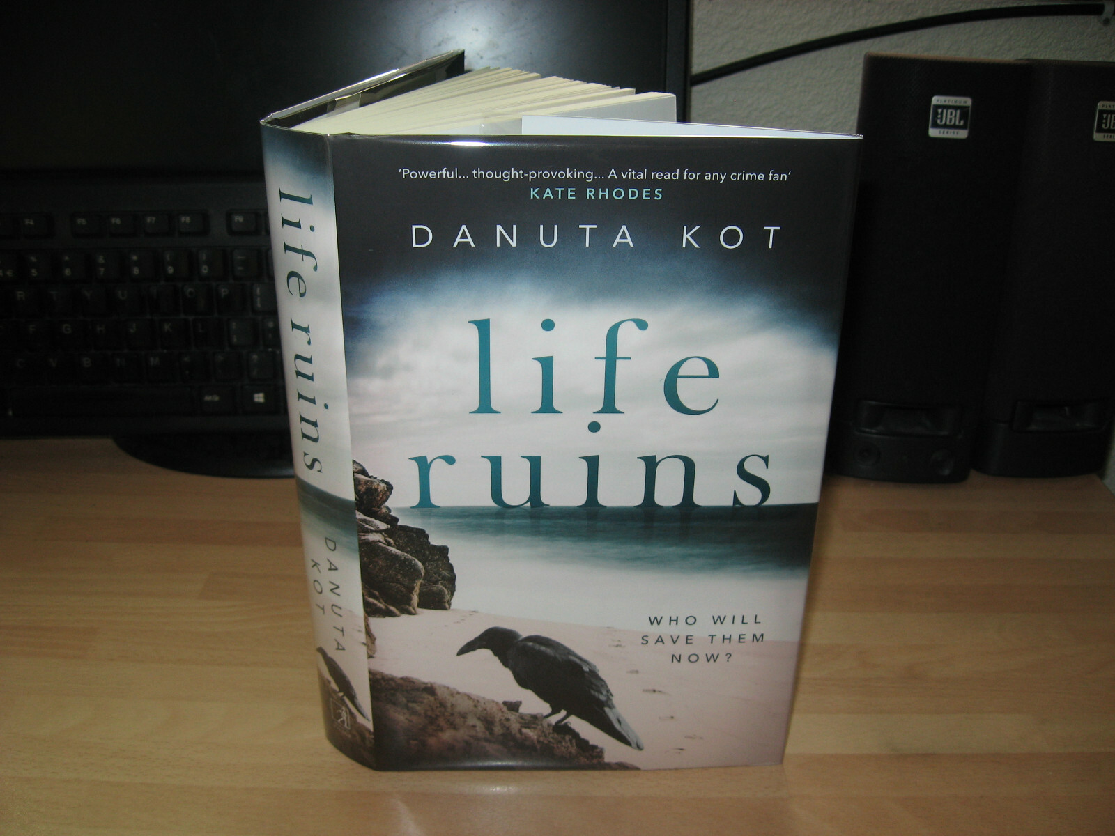 Danuta Kot – Life Ruins Signed 1st 2019 HB crime thriller Yorkshire coast