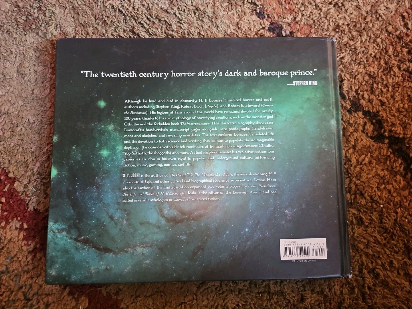 H. P. LOVECRAFT: NIGHTMARE COUNTRIES (THE MASTER OF COSMIC By S. T. Joshi
