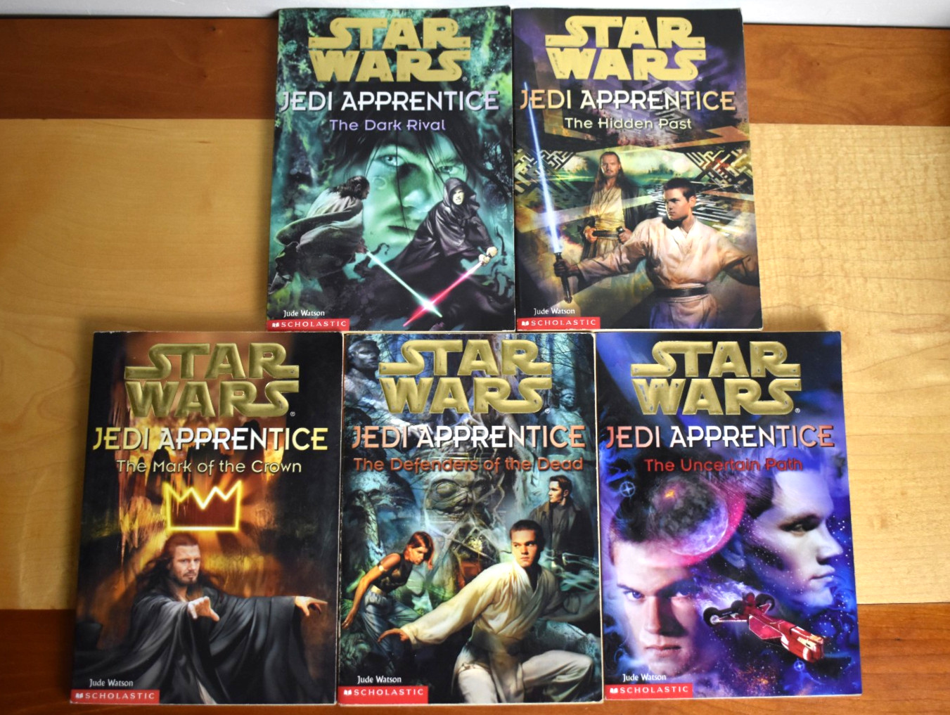 STAR WARS Jedi Apprentice Paperbacks 2 through 6