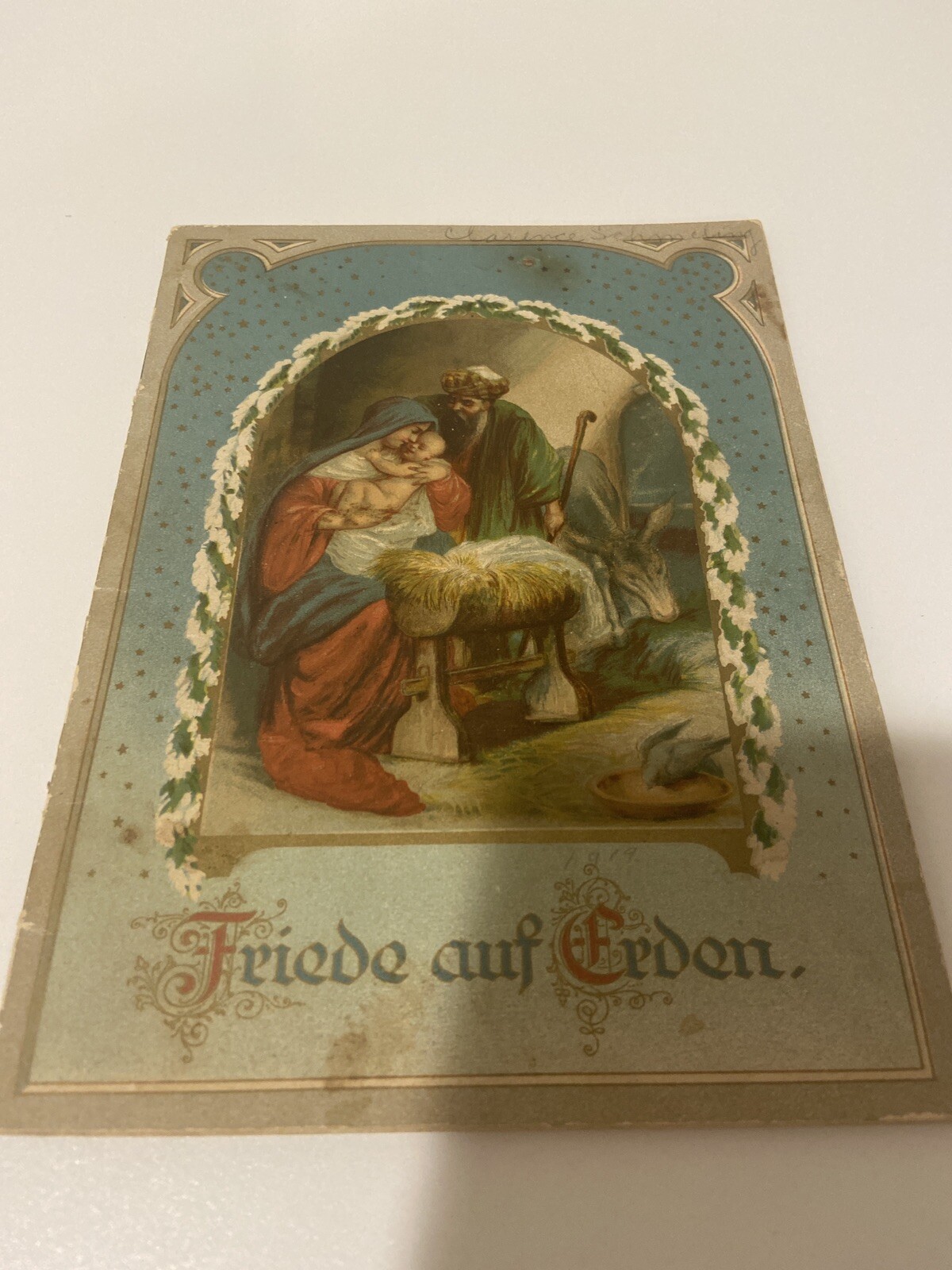 ANTIQUE Peace On Earth (Friede Auf Erden) Printed in Germany Paperback Book