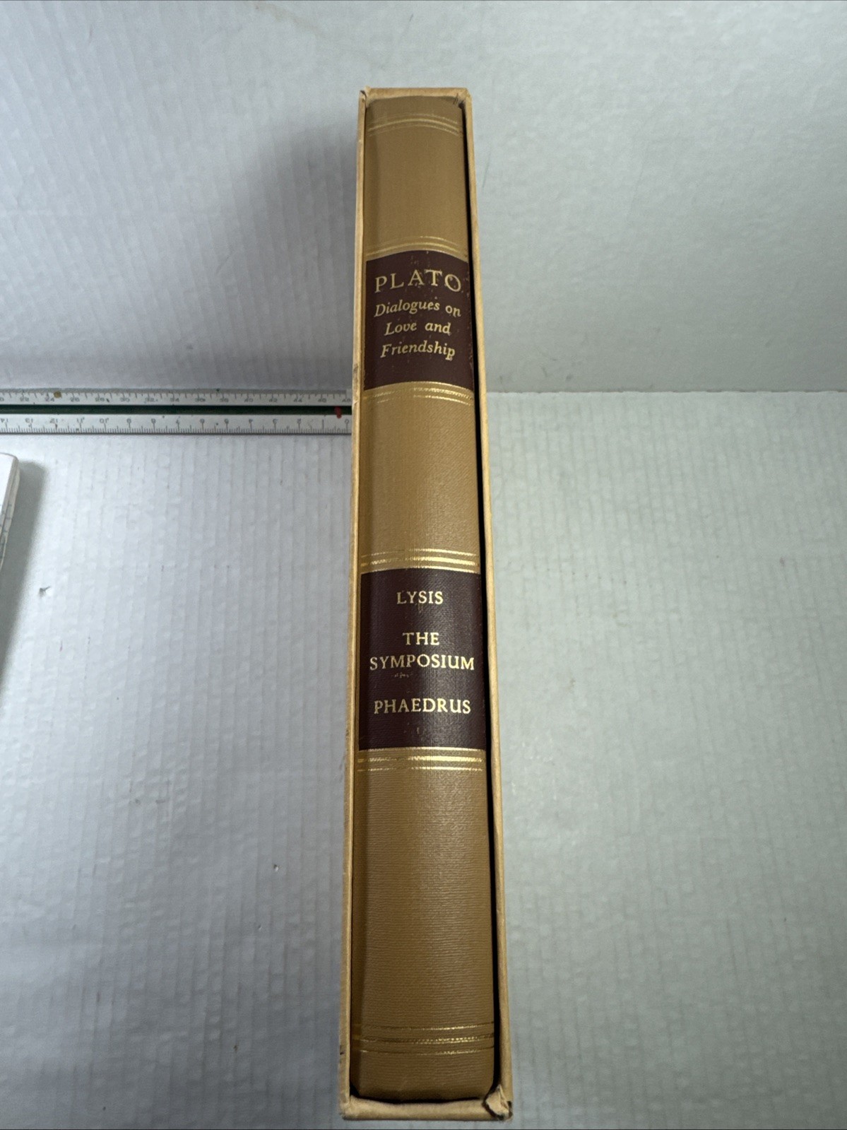 Plato Dialogues Of Love And Friendship 1968 Hardcover w/Slipcase Heritage Press