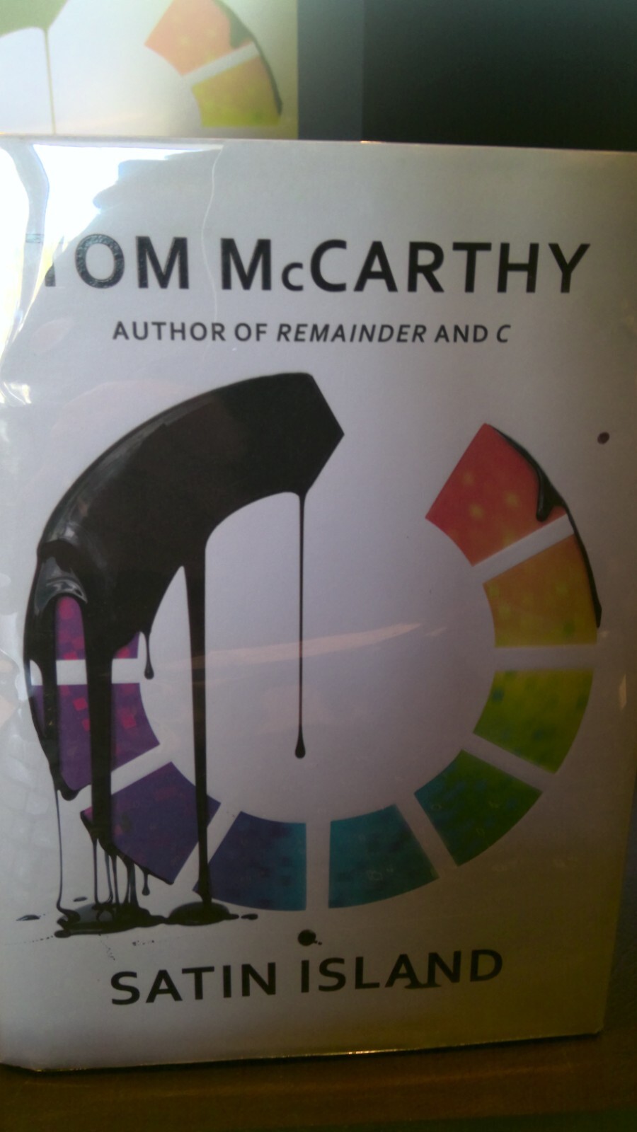 satin island, tom mccarthy 1st british edition 1st printing collectible
