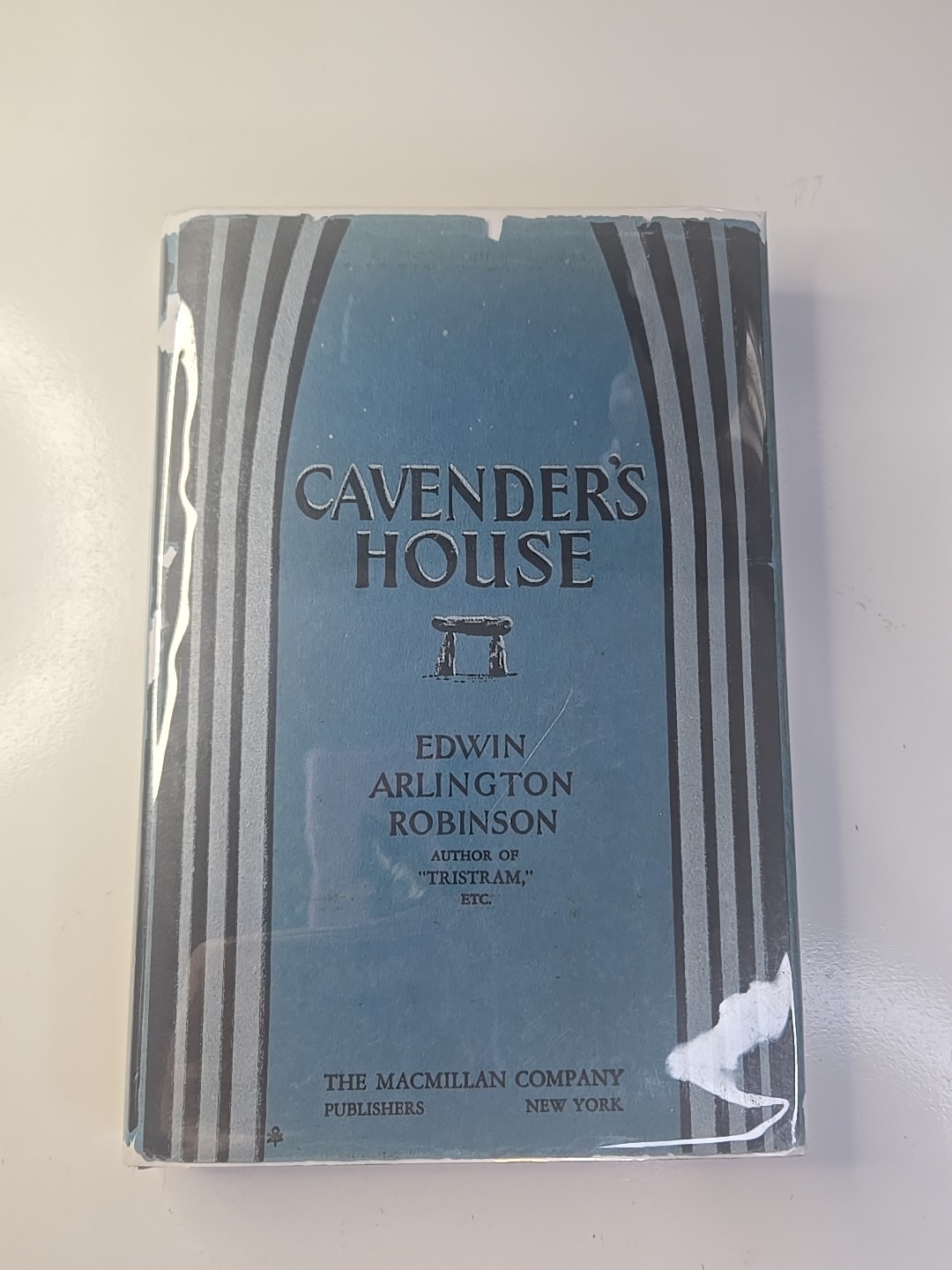 Cavender’s House by Edwin Arlington Robinson First 1st Edition 1929 HC DJ G90