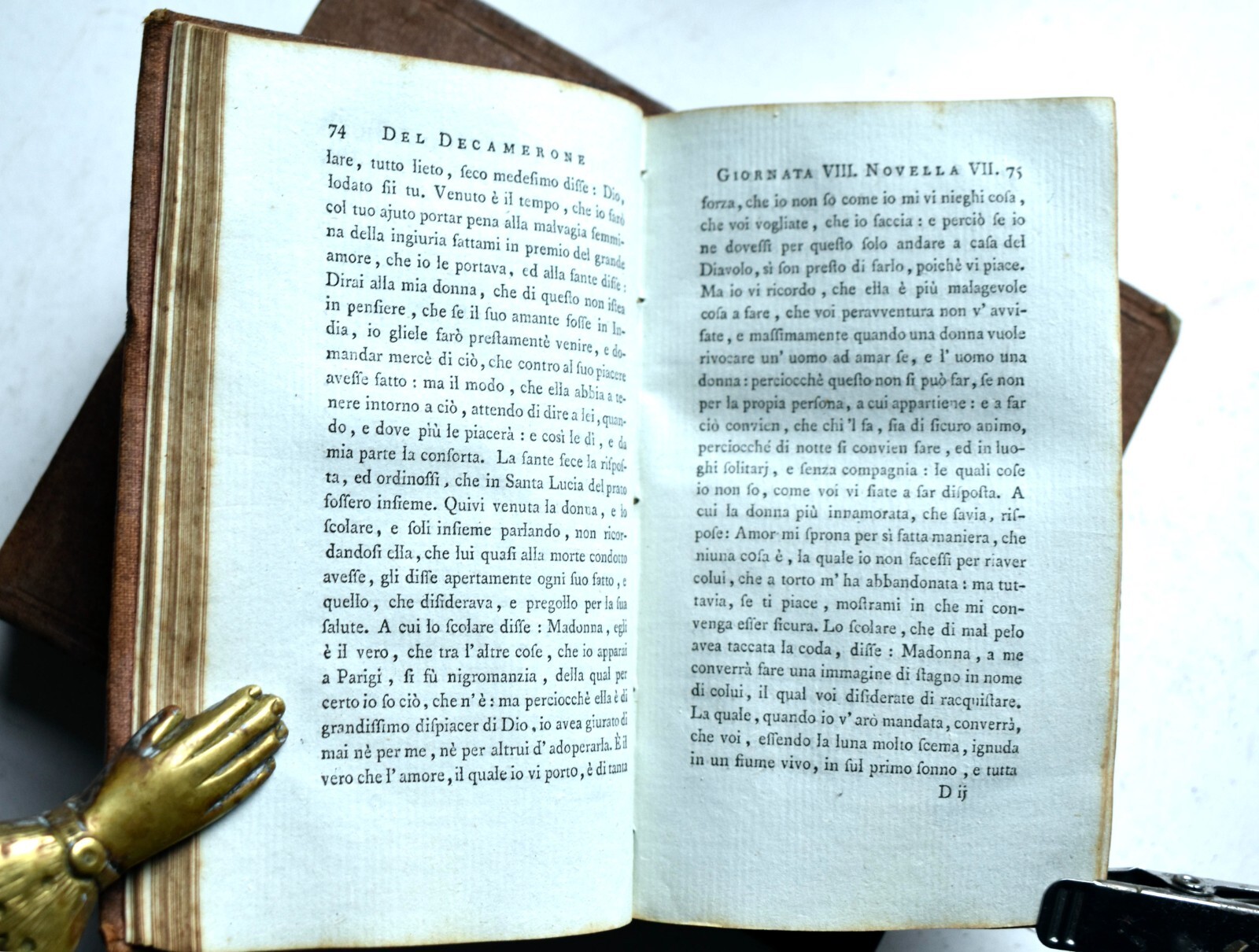 GIOVANNI BOCCACCIO . IL DECAMERO.1789 . LONDON . LONDRA . IN 3 VOLUMES