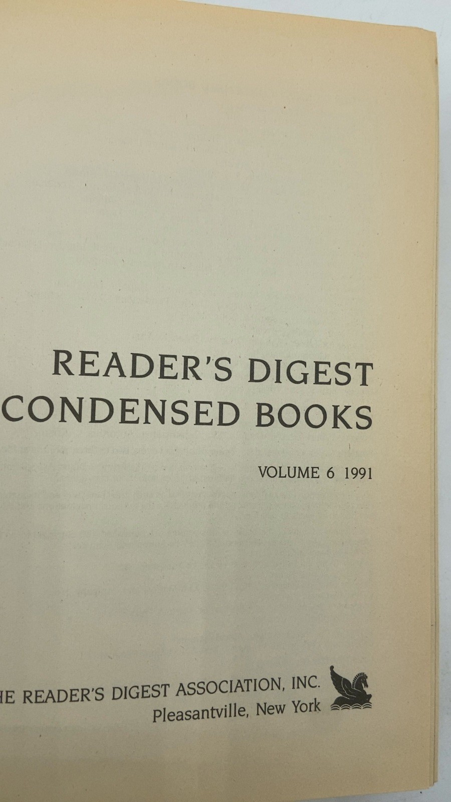 Reader’s Digest Condensed Books Various (includes works by Mary Higgins Clark…