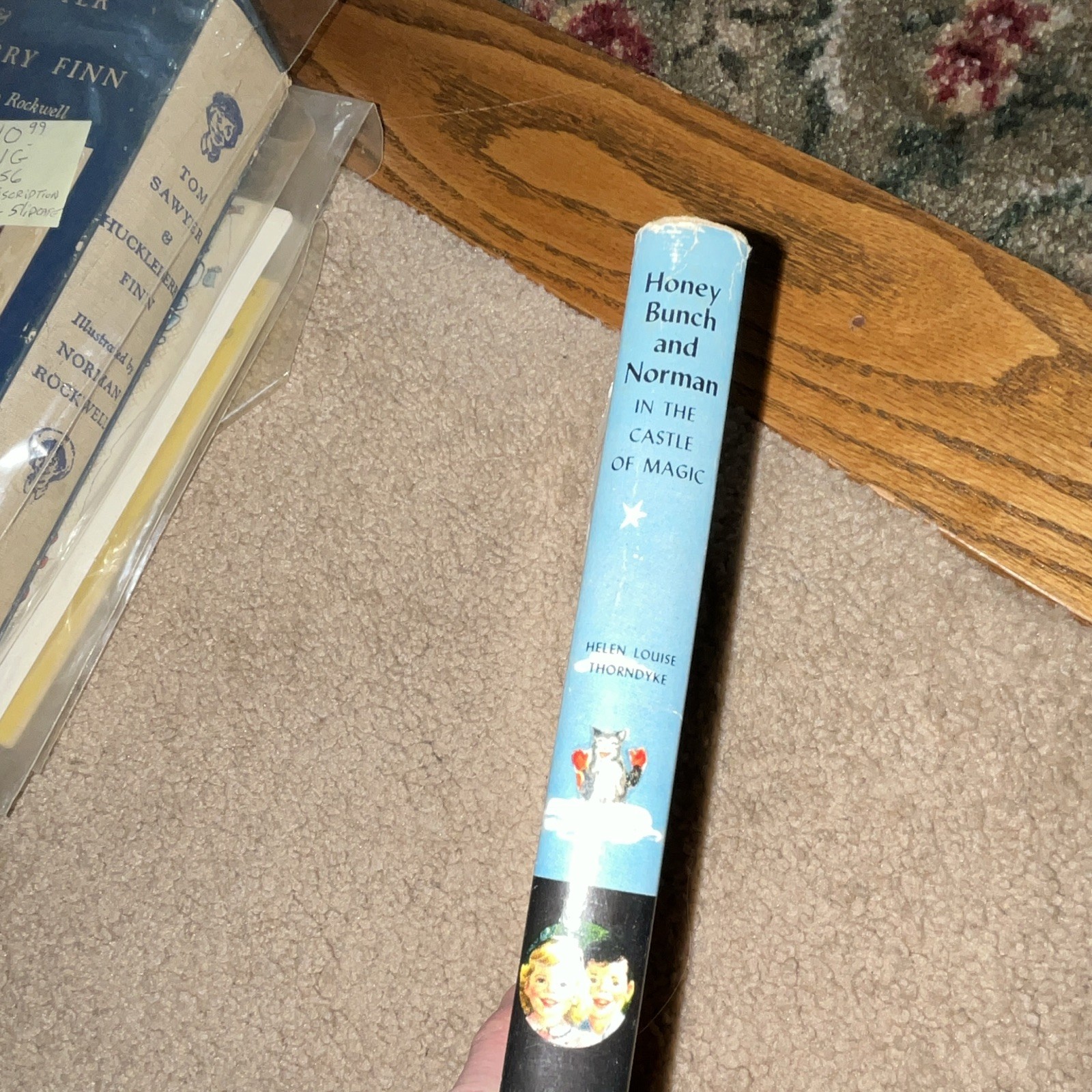 HONEY BUNCH AND NORMAN IN CASTLE OF MAGIC ~ Helen Louise Thorndyke HC/DJ 1959 G1