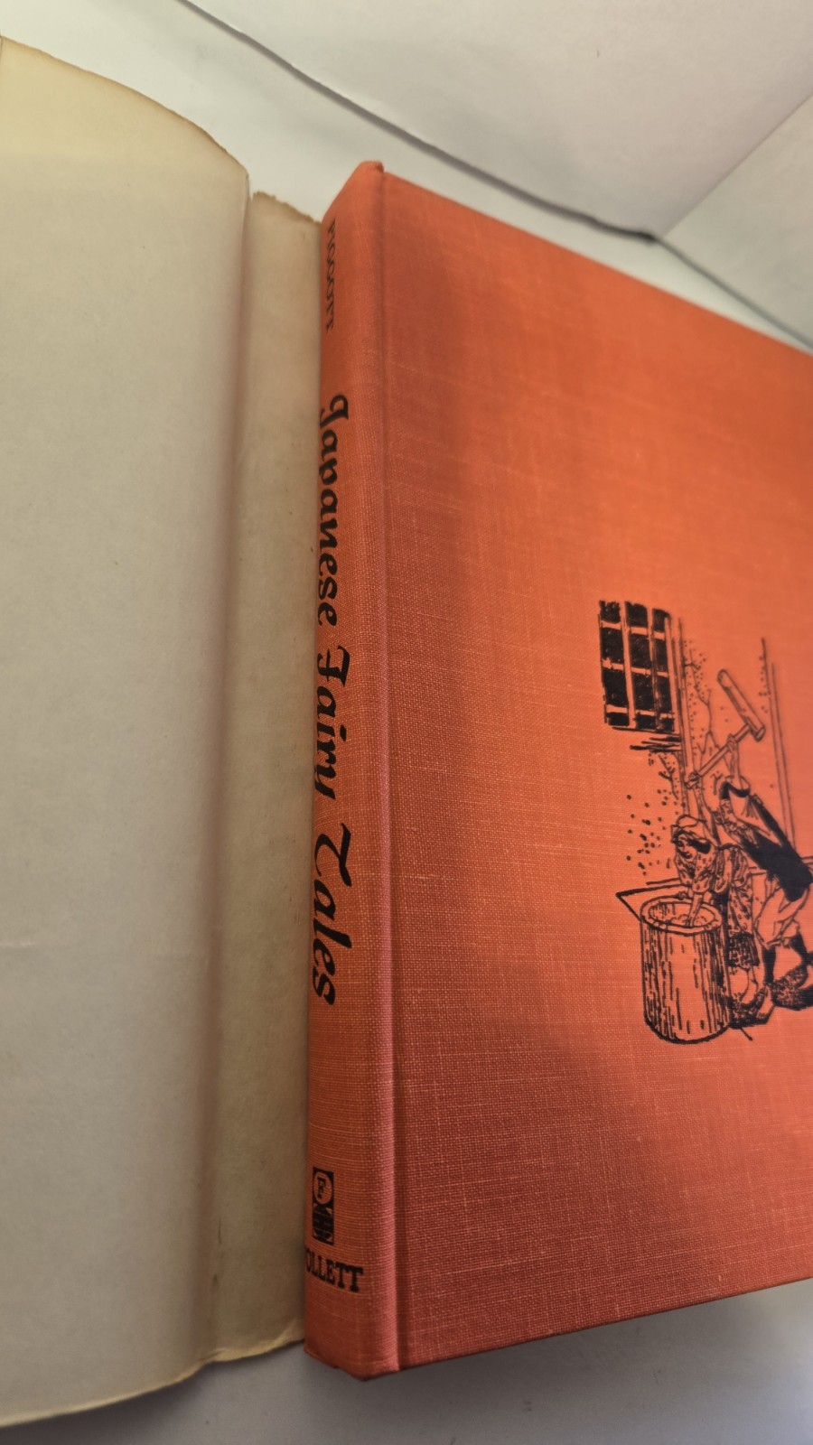 Japanese Fairy Tales, by Juliet Piggott -1967- 1st Amer. Ed, 1st Prtg H/C Book