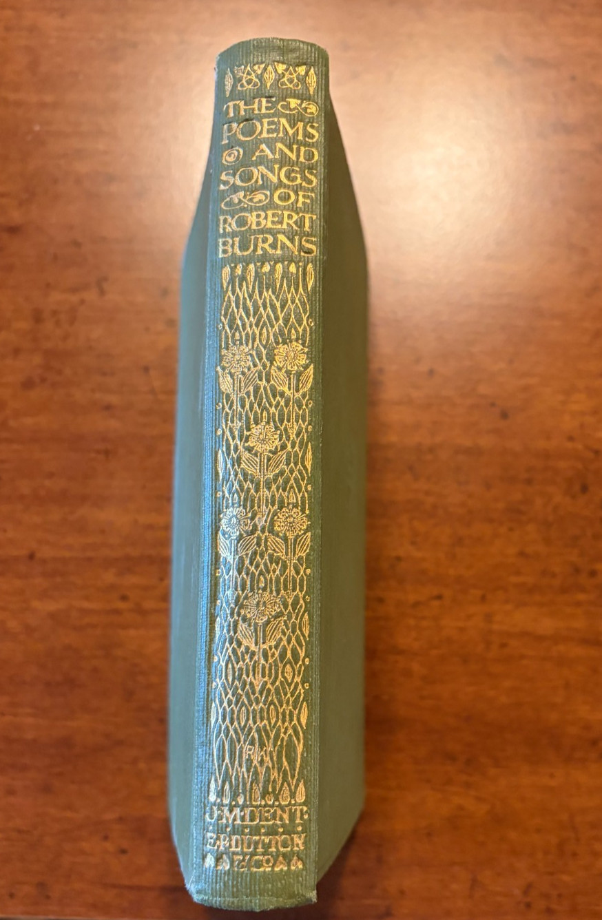The Poems And Songs Of Robert Burns Rare September 1916 Printing Of 1906 Edition