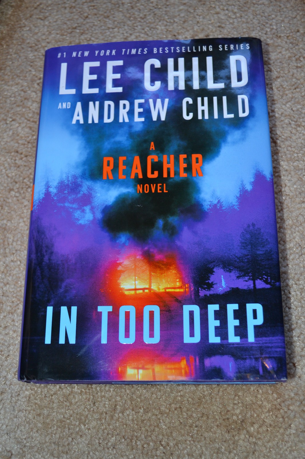 LEE CHILD, IN TOO DEEP, 2024, 1/1, VF