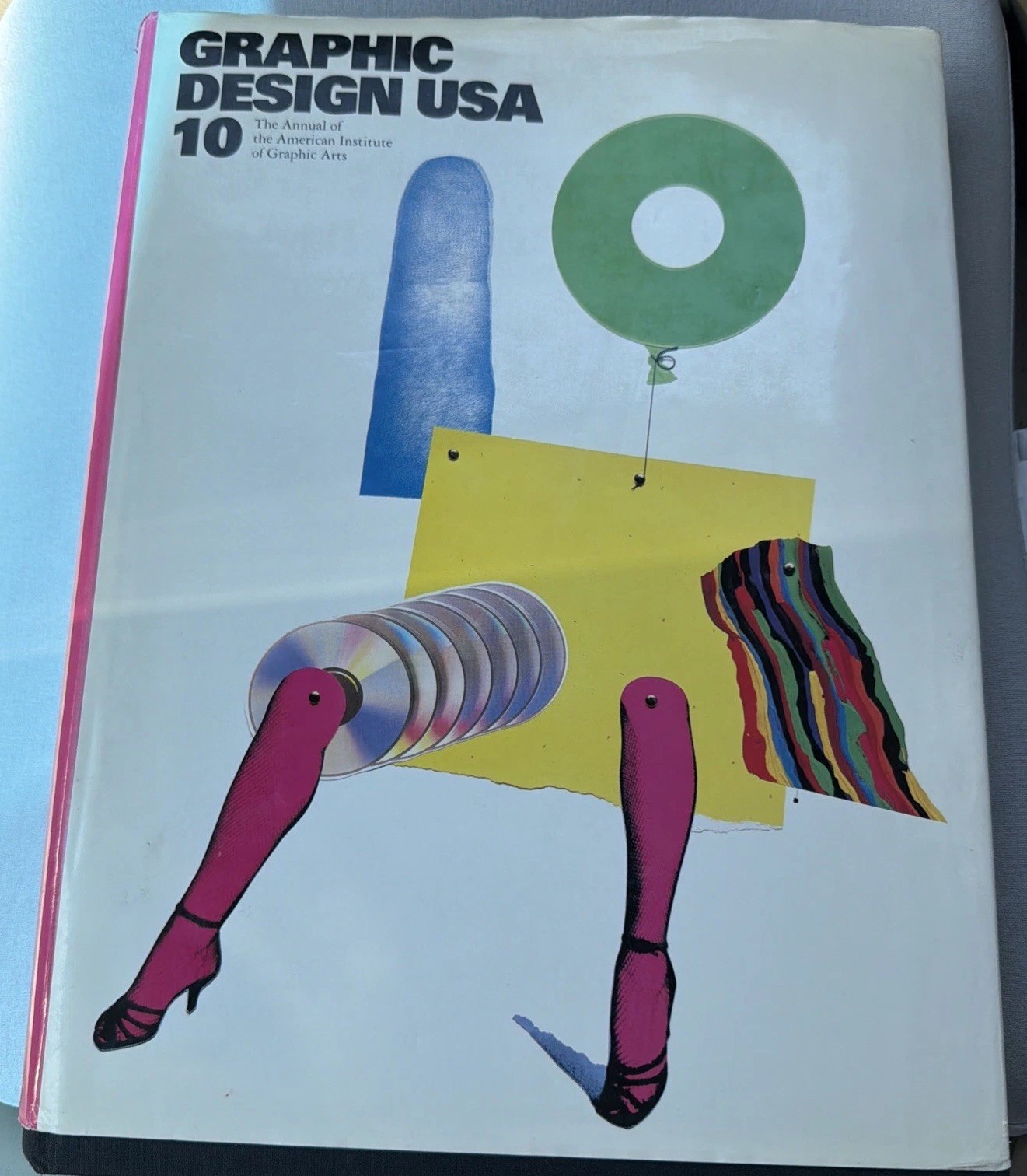 Vintage 1989 AIGA Graphic Design USA 10 First Edition Art Advertising Typography