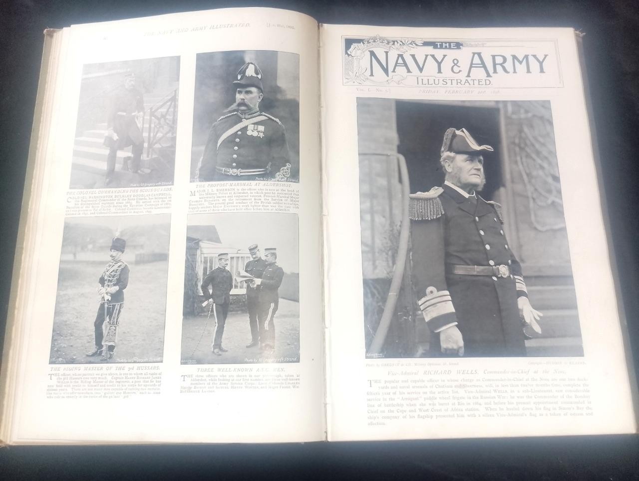 NAVY & ARMY ILLUSTRATED Vol. I 1895-6 miliary history magazine British Empire