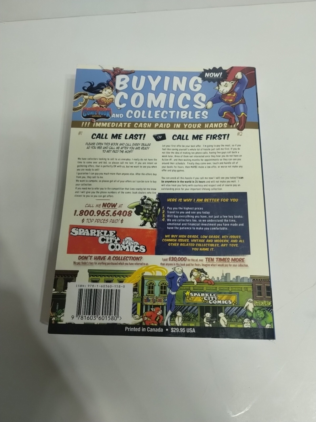 Overstreet Comic Book Price Guide 44th Edition 2014-2015 JG Jones Batman Cover 1