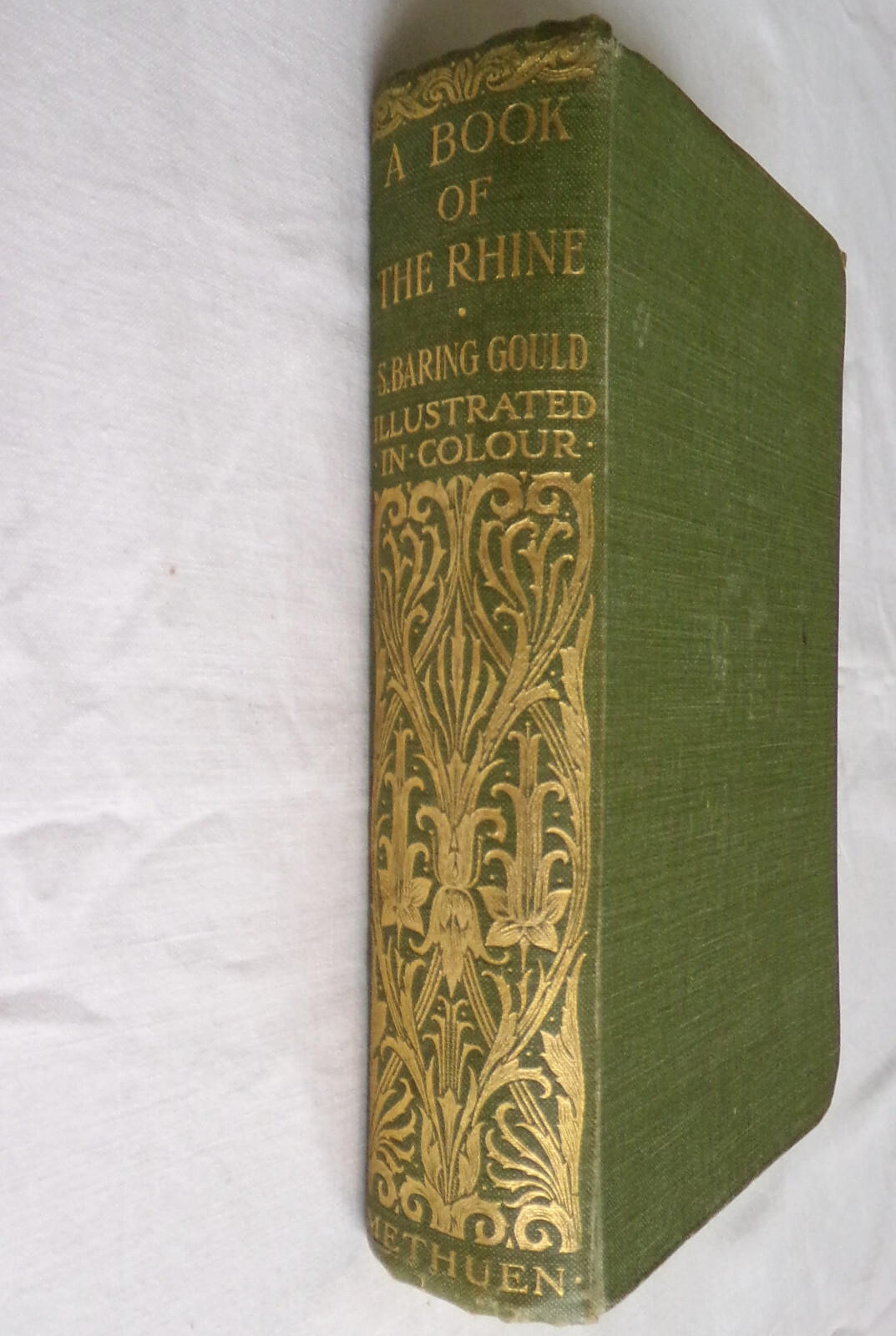 1906 A Book of the Rhine Cleve to Mainz S. Baring Gould Vintage Illustrated Book