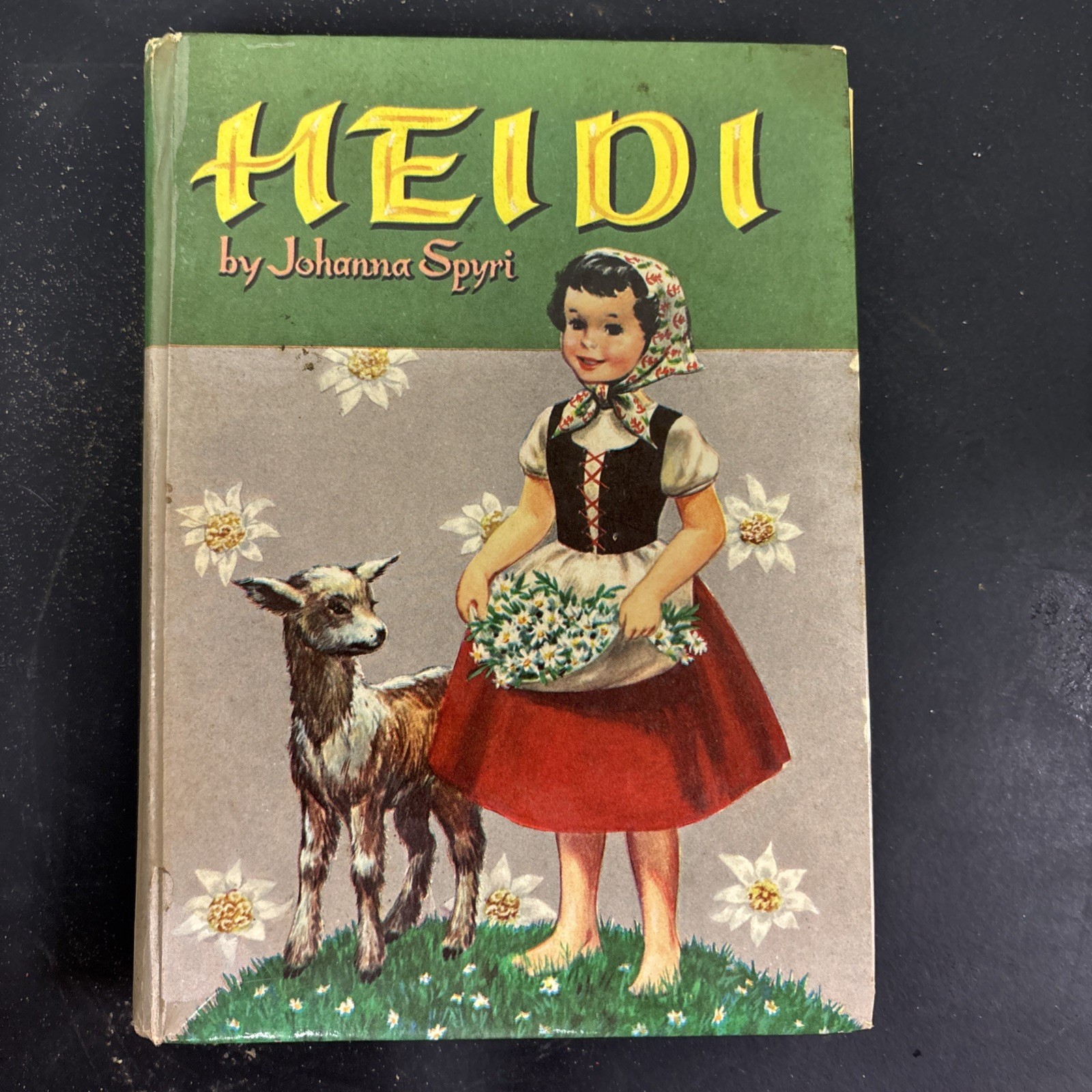 HEIDI by Johanna Spyri (1944) Hardcover Book Whitman