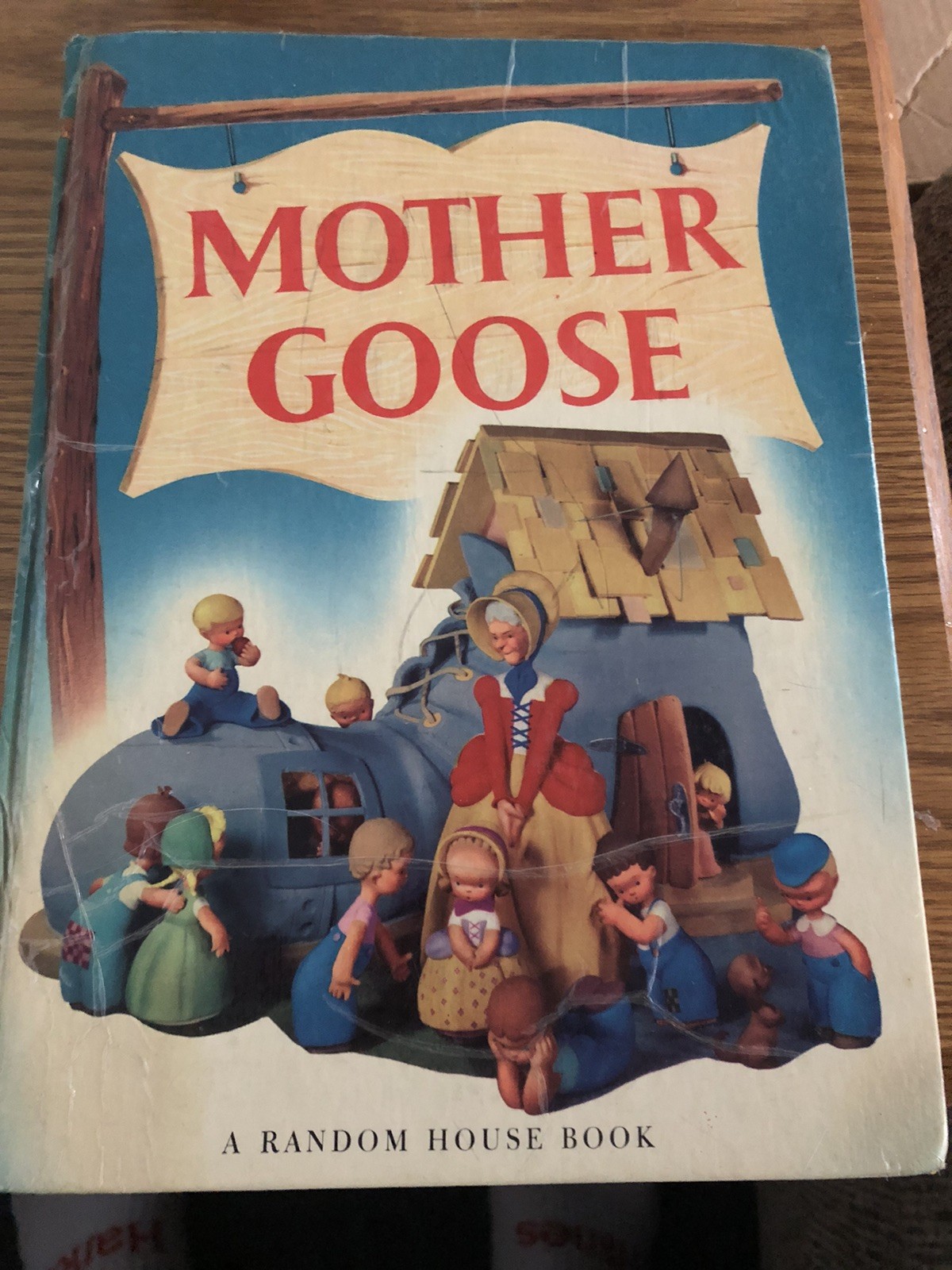 Vintage Mother Goose Random House Children’s Book 1949