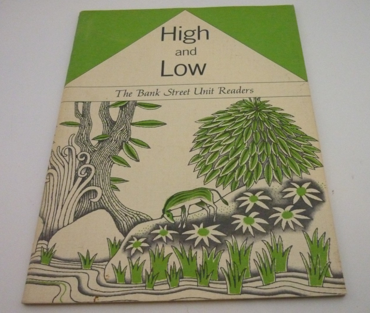 High and Low Bank Street Reader #21 1973 Vintage Illustrated School Reader
