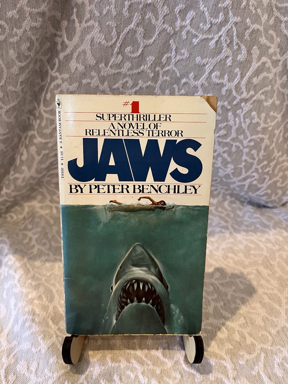 Jaws by Peter Benchley 1975 Bantam Paperback