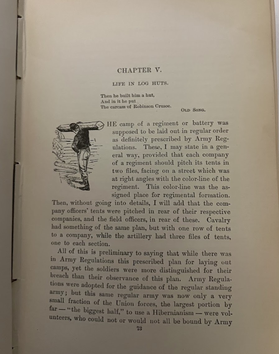 HARD TACK AND COFFEE JOHN D BILLINGS 1887 CIVIL WAR HARD COVER