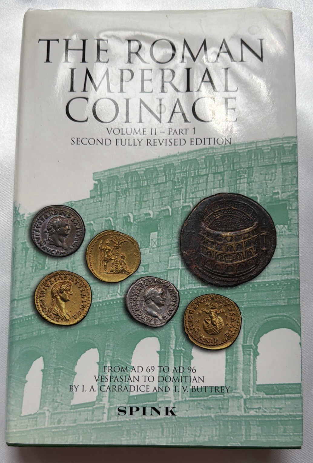 Roman Imperial Coinage Volume 2 Part 1 Vespasian to Domitian US Stock Spink