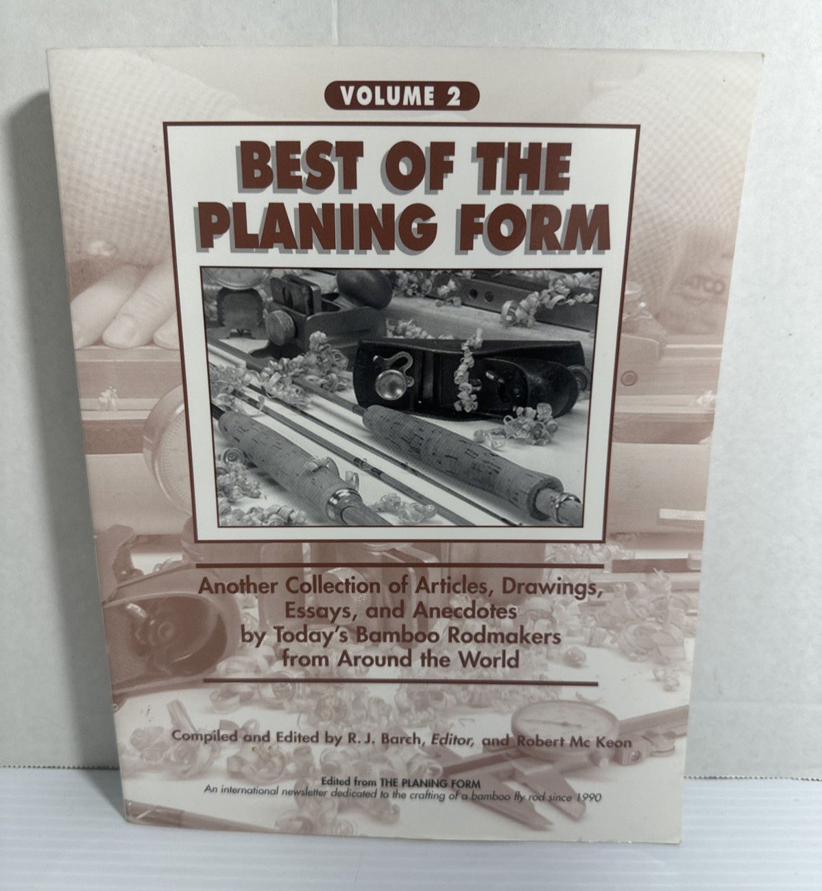 Best of Planing Form Vol 2 Bamboo Rod Making Fly Rod Barch SIGNED 2003 pb Vol