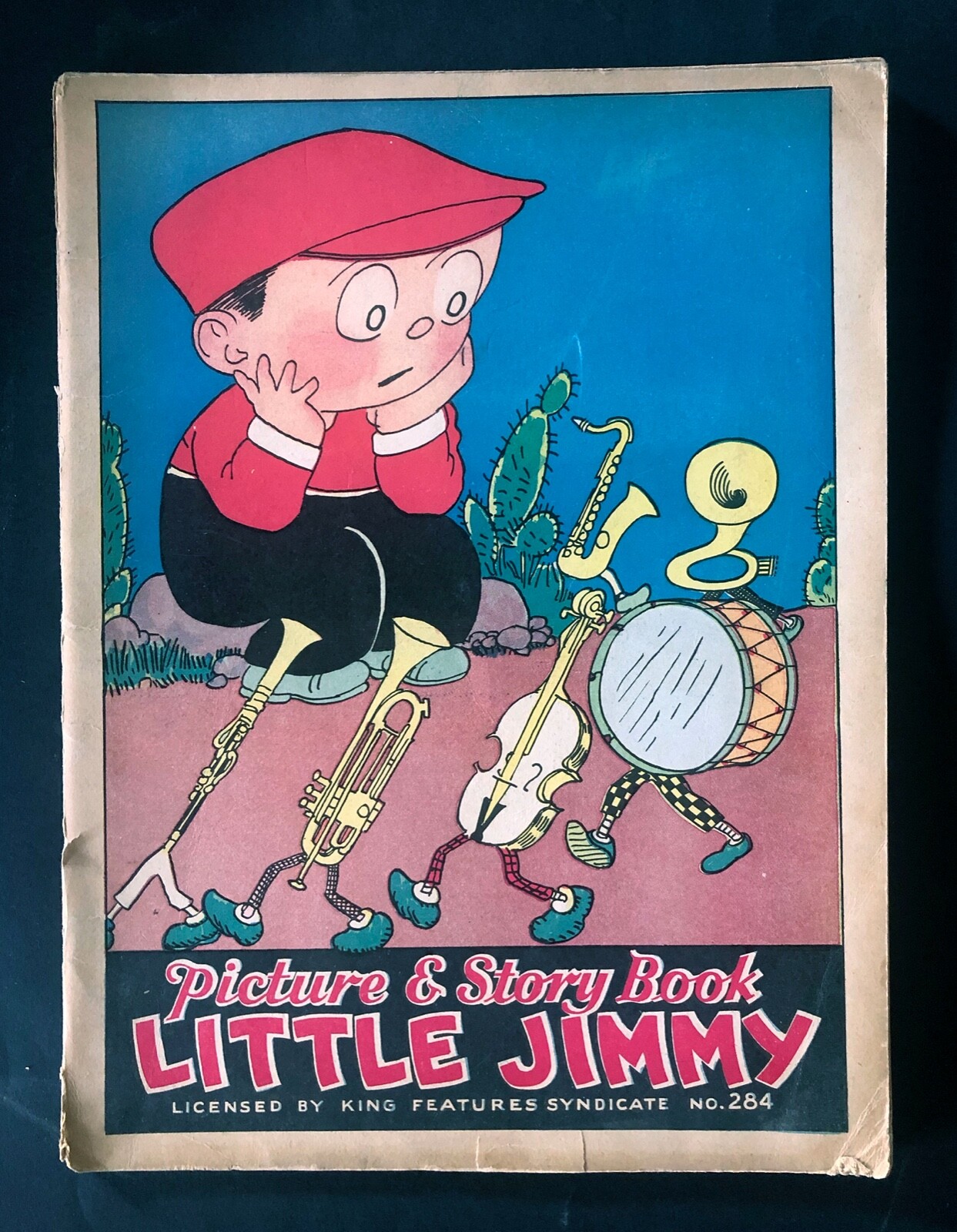 Picture & Story Book Little Jimmy No. 284. McLoughlin Bros 1932 (RARE)