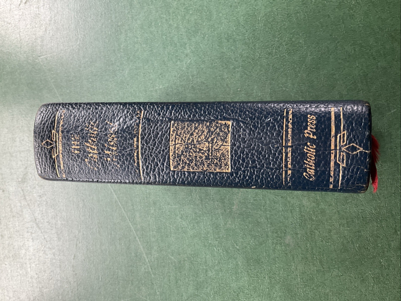 Vintage Catholic Press The Catholic Missal 1955 Blue HC Chicago
