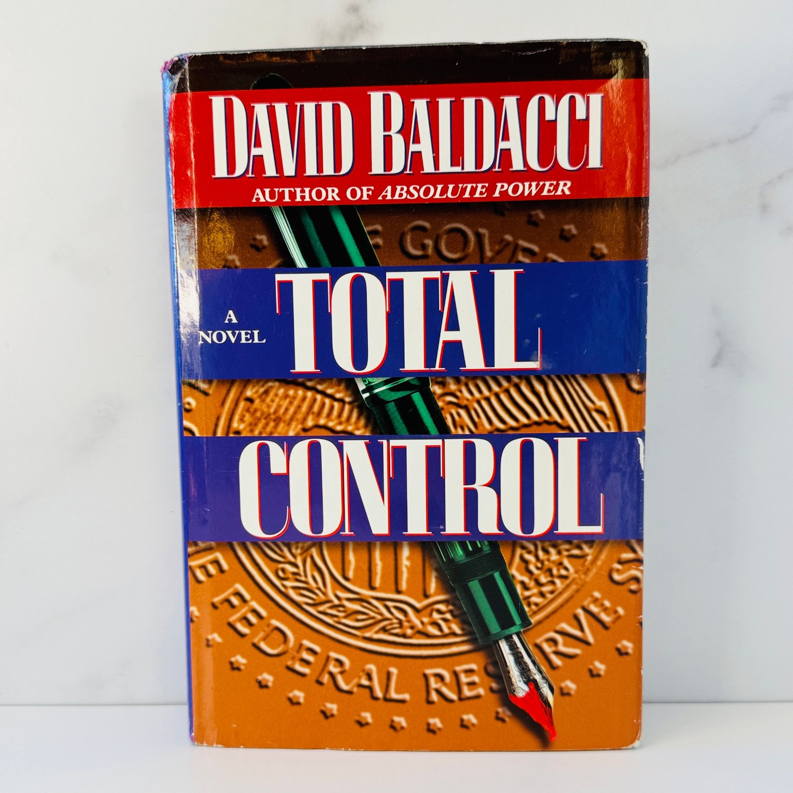 ? TOTAL CONTROL — David Baldacci Signed Book Club Edition HC DJ