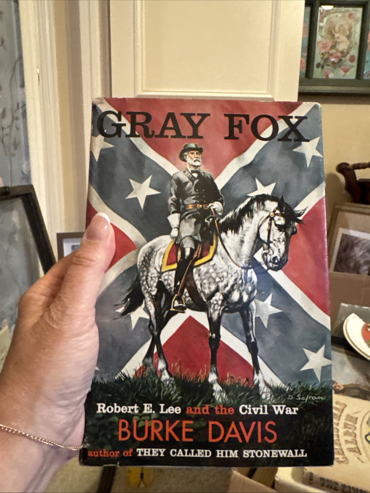 Gray Fox: Robert E Lee and The Civil War by Burke Davis (1st Ed 1956, Hardcover)